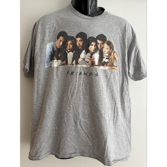Port & Company Other - Port & Company Shirt Mens XL Gray Friends TV Show Cast Milkshake Graphic T-Shirt